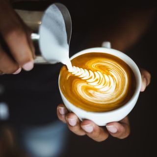 Cappuccino Avec Mousse De Lait