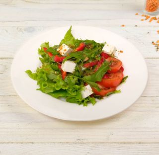 Зелений з руколою та сиром Фета (150г)