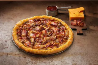 Pizza Gourmet Chicago Bacon Cryspi (40 cm.)