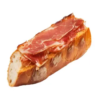 Tostada Con Tomate Y Jamón Serrano