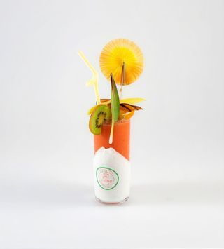 Jus De Mangue Et Fraise