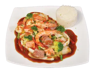 Wok Fruits de Mer