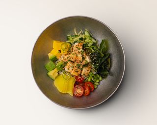 Poke Con Tofu Sedoso Y Mango