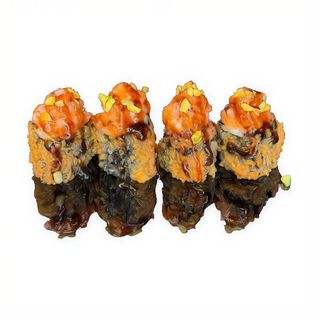 TEMPURA AGUACATE CON SALMÓN (4u)