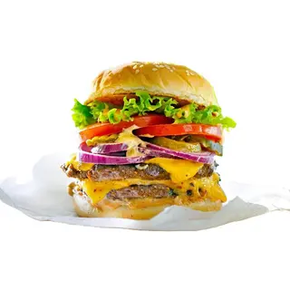 Fish Point Double Deck Burger
