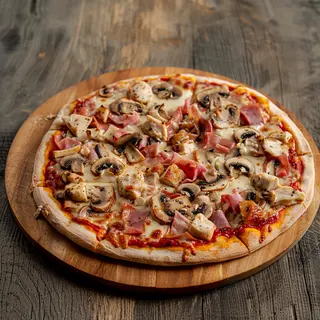 Pizza Pollo e funghi Ø30cm