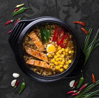 Рамен с курицей