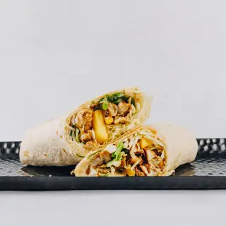 Greek tortilja + pomfrit