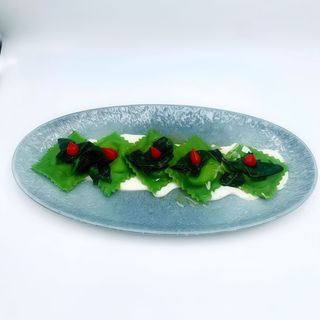 RAVIOLONI  PARMIGIANO REGGIANO E SPINACI (V)