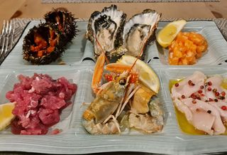 Degustazione di crudites