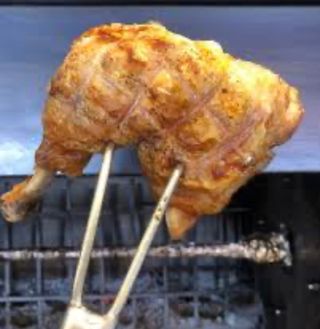 Coscia di pollo allevato all'aperto