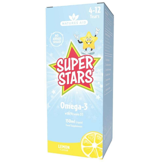 Омега 3 за деца (Super Stars Omega-3) 6-12 години 150ml