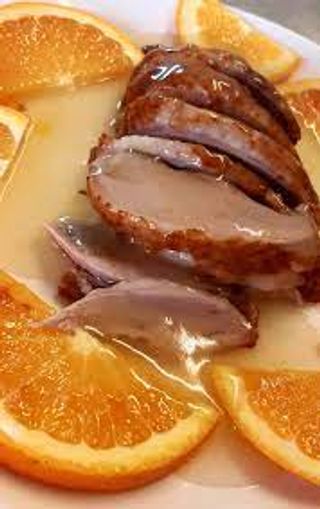 218. Anatra all'arancia