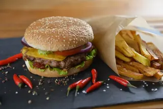 King burger - menù