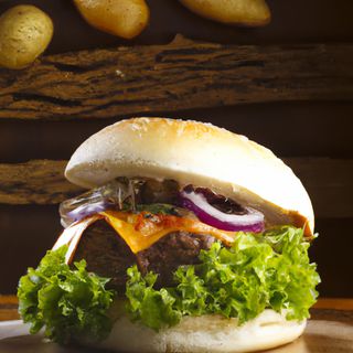 Hamburguesa Completa Y Queso