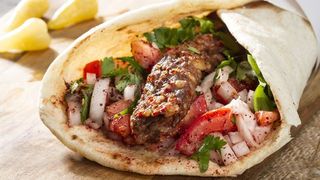 Beef Kebab Sandwich