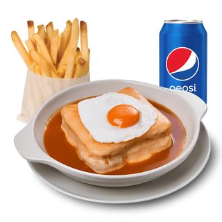 Menu Francesinha de Vaca