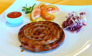 Zampina arrosto con patate al forno