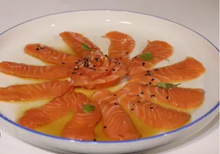 022. Carpaccio sake 3 pezzi