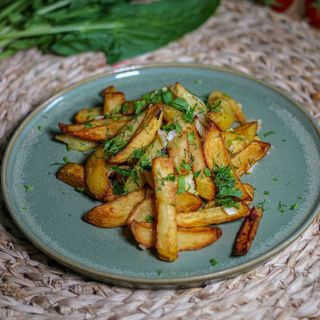Potatoes fried