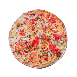 Пицца с курицей