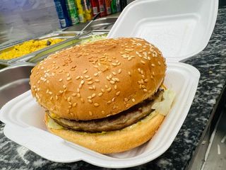 Cheeseburger grande menù
