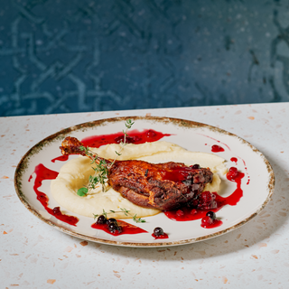 Pulpă de Rață cu piure de cartofi