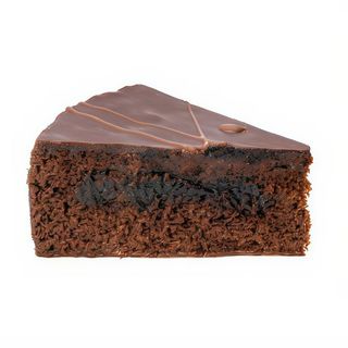 Porción De Tarta Sacher