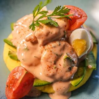 Causa de Langostinos