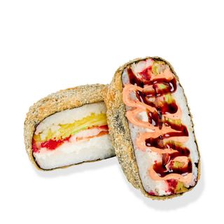 Суши бургер з креветкою