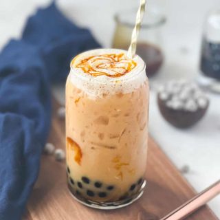 Salted Caramel Milk Tea