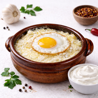 Mamaliga cu branza si sm, ou 460g