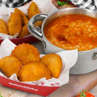 Pasteis de Bacalhau + Arroz