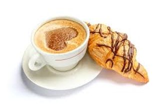Cappuccino + cornetto