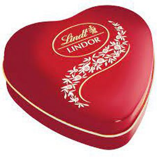 CAJA CORAZON LINDT