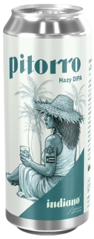 Pitorro Indiano Lata 44 cl.