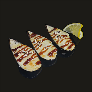 Мидии запечённые (3 шт)