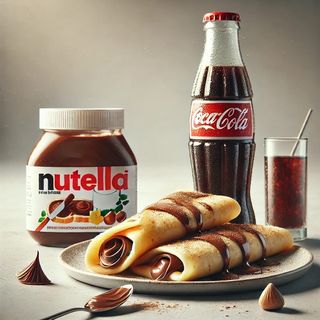 Crêpes più bibita