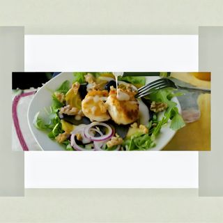 Ensalada de Queso Frito