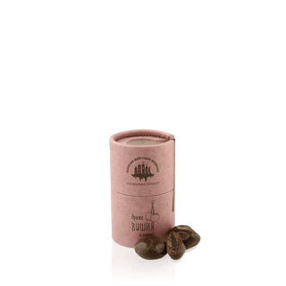 Драже Вишня В Чорному Шоколаді, Тубус Малий (60г)