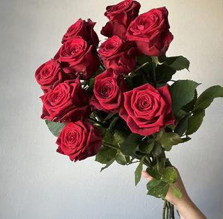 10 წითელი ვარდი