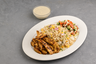 Mediterranean Chicken Shawarma Plate