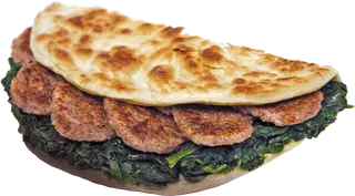 Piadina salsiccia rusticana