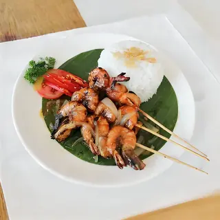 Crevettes au Saté