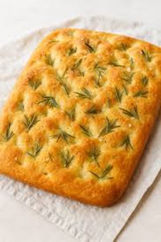 Focaccia olio, sale, rosmarino