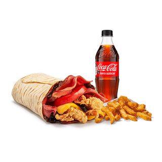Menú The BBQ Wrap
