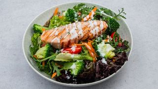 Salmon salad