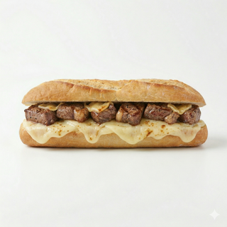 Baguette De Lomo Queso