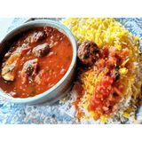 Tagine of spiced kefta