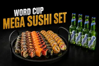 World Cup Mega Sushi Set
